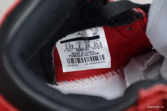 Jordan Air Retro High Kid 555088-101  OG Kids 